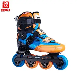 Hot Cheap China Made High Hard Shell Hardness Four Land Wheels Slalom Roller Blank Color Rental Ladies Inline Skates