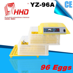 Yz-96a CE plástico completamente automático incubadora del huevo del pollo / aves <span class=keywords><strong>de</strong></span> corral incubadora incubadora - Product Image 1