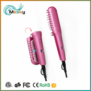 Nouvelle collection <span class=keywords><strong>2023</strong></span> Mini brosse à cheveux pliable ionique voyage nouveauté lisseur - Product Image 2
