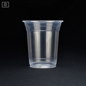Vasos desechables de plástico transparente con forma clásica, U420 PP, 14oz, 420ml - Product Image 2