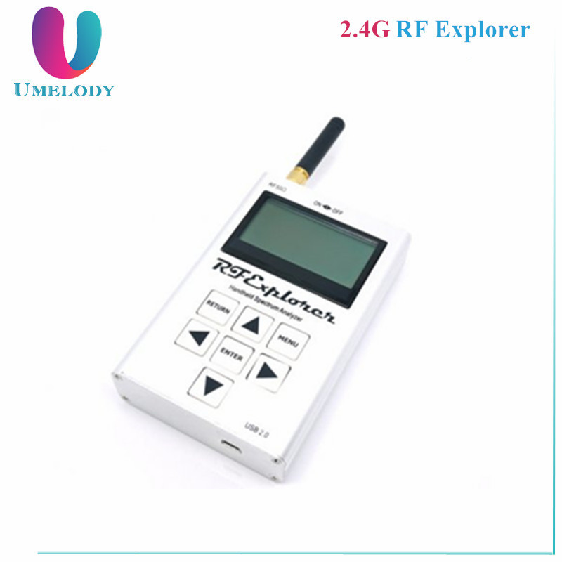 Umelody Digital RF Explorer Handheld Spectrum Analyzer 2.4G Pocket 2400-2485 MHz