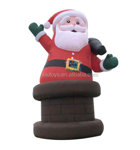 Outdoor Giant <strong>Inflatable</strong> <strong>Xmas</strong> <strong>Decorations</strong>, Custom <strong>Inflatable</strong> Santa Claus Balloon for Shop Advertising - Product Image 1