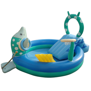 Jouets gonflables pour enfants <span class=keywords><strong>piscine</strong></span> de jeu d'eau gonflable flottante pour enfants <span class=keywords><strong>piscine</strong></span> de terrain de basket-ball d'eau gonflable - Product Image 2