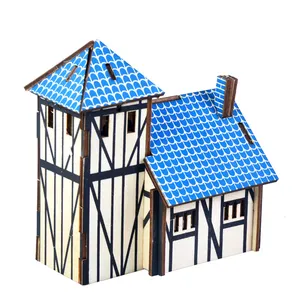 New-Land 2019 Best Selling 3D Puzzles for Teenage and Adults of the Western-Style Farmhouse