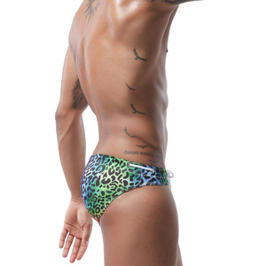 2019 nouveau Nadar léopard maillots de bain hommes Sexybriefs troncs hommes maillot de bain natation natation <span class=keywords><strong>surf</strong></span> plage Shorts Bikini Sunga pour hommes - Product Image 4