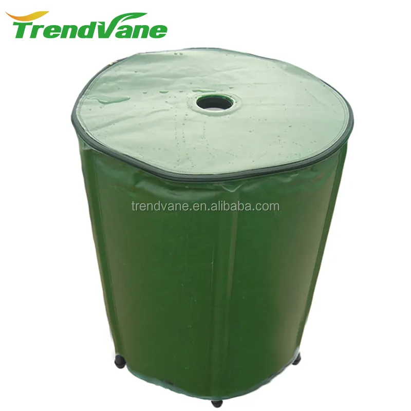 hot selling collapsible heavy duty PVC rain barrel water tank from 25L to 2000L better than oak barrel and wine barrel