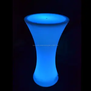 LED piscando luz partido do evento de alta atacado light up mesas de cocktail
