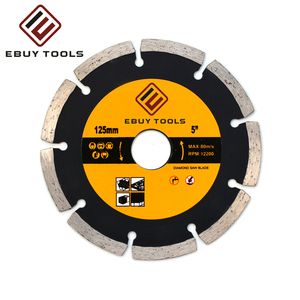 金属切削ドライカットセグメントダイヤモンドソーブレード125mm