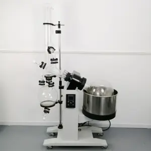 Équipement d'extraction d'éthanol de Purification chimique 50l évaporateur de solvant efficace Distillation rotative sous vide