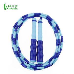 Commercio all'ingrosso Regolabile Corde di Salto per i bambini e Adulti-In Rilievo di Plastica Segmentazione Arcobaleno Corda Per <span class=keywords><strong>Saltare</strong></span> - Product Image 2