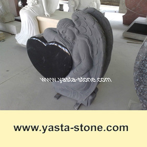Monument ange Pierre Tombale En Pierre Blanche Enfant Pierre Tombale - Product Image 6