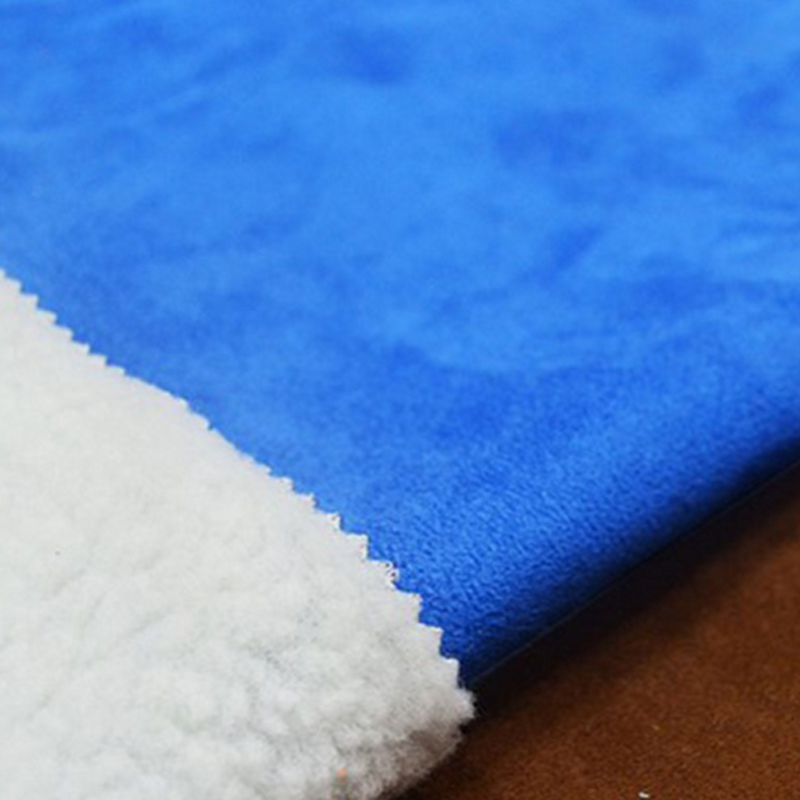 Оптовая продажа замшевой ткани sherpa