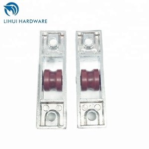 Pvc Trượt Cửa Sổ Con Lăn Với Duy Nhất Nylon Bánh Xe Upvc Cửa Sổ Phần Cứng - Product Image 4