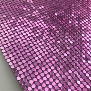 De Metal de aluminio de malla de tela de lentejuelas bolso de ropa cortina - Product Image 2
