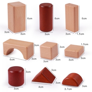 Cao Chất Lượng Giáo Dục Trẻ Em Tự Làm Đồ Chơi Mầm Non Phát Triển Trẻ Em Bằng Gỗ Xây Dựng Khối - Product Image 3