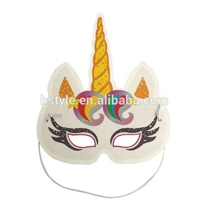 <span class=keywords><strong>Unicornio</strong></span> Fiesta de cumpleaños Favores Máscaras de <span class=keywords><strong>unicornio</strong></span> para niñas Niños Goodie Bag Stuffers Máscaras de papel de <span class=keywords><strong>unicornio</strong></span>, 6 estilos PQ105 - Product Image 5