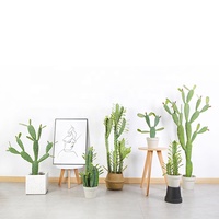 Boule décorative de 28cm Cactus artificiel plante et plantes succulentes pour la décoration intérieure