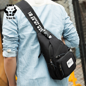 Anti furto di Spalla esterna Petto Impermeabile Da Viaggio Crossbody di Spalla Mini borse laterali per i ragazzi degli uomini - Product Image 6