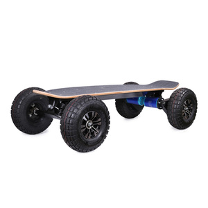 Planche à roulettes électrique haute puissance 4000W, double moteur télécommandé transport à l'école/voyage - Product Image 1