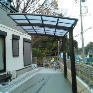 Good quality outdoor prefab aluminum frame carport canopy