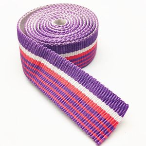 Tùy chỉnh dệt rẻ nhất Polyester sọc, đai vải cho dây đeo túi - Product Image 1