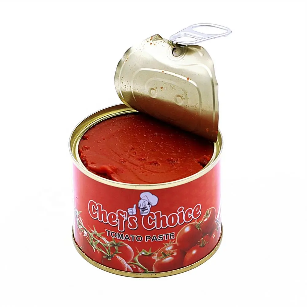 Двойной концентрат томатной пасты консервированный 210 г Олово 28-30% БРИКС