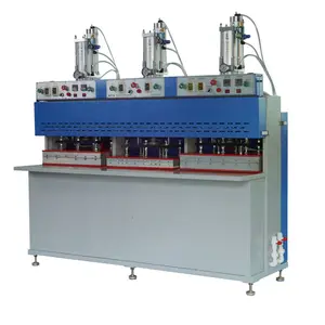 JINGSHUN Hot Sale 3 Stations Pressurization Machine for EVA,Foam,Shoe Upper, Shoe,Insole Cold and Hot Embossing Shoes Machine