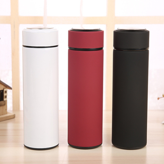 Бесплатный образец, вакуумная Спортивная бутылка для воды из нержавеющей стали 500 без BPA, 18/8 мл, с двойными стенками