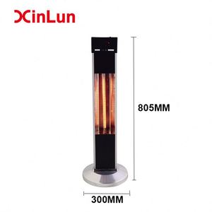 2017 Meilleur qualité pratique stand électrique infrarouge chauffe-Terrasse avec base en acier inoxydable conseil - Product Image 4