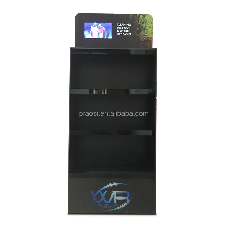 Pros OEM Factory 15 Years Experience floor stand Display racks 7-15 inch screen with video display stands