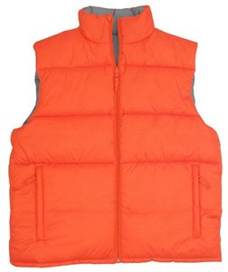Chaleco Reversible Acolchado de Alta Calidad Unisex, Chaqueta Deportiva Acolchada de Invierno, Logotipo Bordado, Cuello Ajustable, Transpirable - Product Image 1