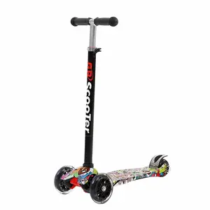 Scooter infantil elétrico automático de 3 rodas