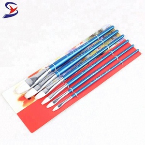 6 pcs Laine de <span class=keywords><strong>mouton</strong></span> Peinture À L'huile Brosse Ensemble - Product Image 4