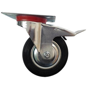 12 inç ağır <span class=keywords><strong>Pu</strong></span> cep Ringlock iskele tekeri frenli tekerlek iskele 12 ''tekeri tekerlek - Product Image 4