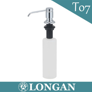 venta al por mayor dispensador de jabón <span class=keywords><strong>bamba</strong></span> de latón botella de plástica, jabón recargable facil de usar - Product Image 3