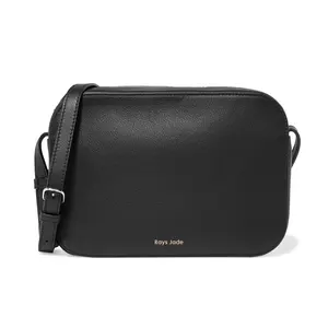 chinesischer lieferant oem mode damen kamera crossbody tasche schwarz frauen echtes leder individuelle schultertasche