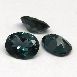 152 # verde Spinel Gemstone Diamante Oval Cut Verde Pedras Espinélio