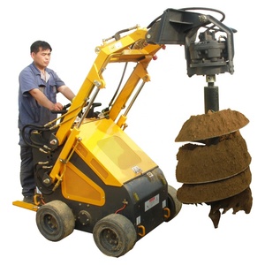 Mini Berjalan Di Belakang Dilacak Skid Steer Loader - Product Image 4