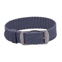 LAIHE-Bracelet de montre en toile respirante en nylon pour femmes, vente en gros, personnalisé, stock de perlon tressé 16mm 18mm 20mm 22mm