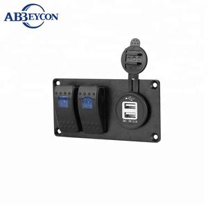 MD267 DSU-Z305 2 Bit Kombination Rocker Schalter Doppel USB 3.1A - Product Image 1