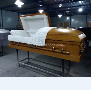 POPLAR wood coffin and funeral caskets for sale