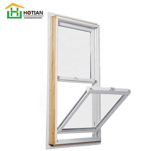 Cửa Sổ Treo Đôi Phong Cách Pháp Tùy Chỉnh Phong Cách Mỹ Có Vỉ Nướng Upvc Hồ Sơ - Product Image 6