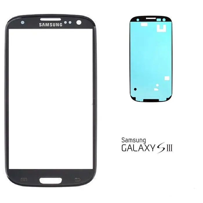 Samsung — écran tactile d'origine pour samsung galaxy, en verre uniquement pour modèles s3, S4, s5, s6, Edge, S7, S8, S9