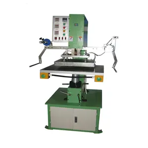 10 tons pressure hot selling pneumatic Automatic Flip disc hot foil stamping machine