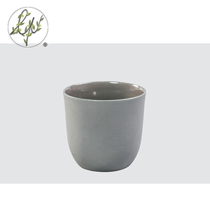 Tirador pequeño gris oscuro café <span class=keywords><strong>tazas</strong></span> <span class=keywords><strong>de</strong></span> té taza <span class=keywords><strong>de</strong></span> China - Product Image 1