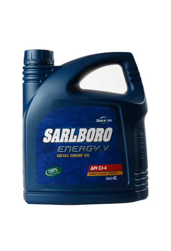 El nombre de la marca Sarlboro energía V fábrica de aceite de CI-4 Semi sintético lubricantes 20W50 aceite de motor Diesel de aceite de motor