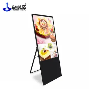 Lcd Advertising Display 43 Inch Android Digital Signage Advertising Player Digital Poster Portable Lcd Display