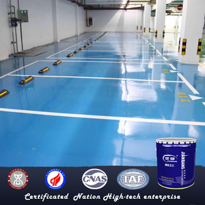 JIANBANG Cat Lantai Epoxy Dua Komponen Bergaransi 8 Tahun, Cat Bangunan Cair Tahan Asam/<span class=keywords><strong>Alkali</strong></span>/Air, Kilap Tinggi, Aplikasi Kuas - Product Image 4