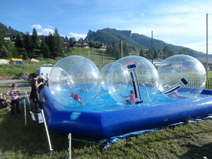 Grande <span class=keywords><strong>piscine</strong></span> gonflable de surface pour l'éveil de l'eau, bateau à pare-chocs avec une bâche en PVC de 0.9mm, meilleure qualité - Product Image 6