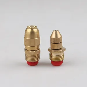 Brass adjustable water-saving fog spray nozzle and easy-to-operate mist nozzle 1/2" male